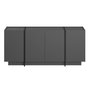 Nordure Consola Antracita y Negro